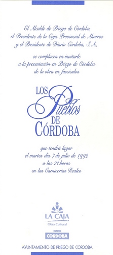 040. Presentación de la obra Los Pueblos de Córdoba