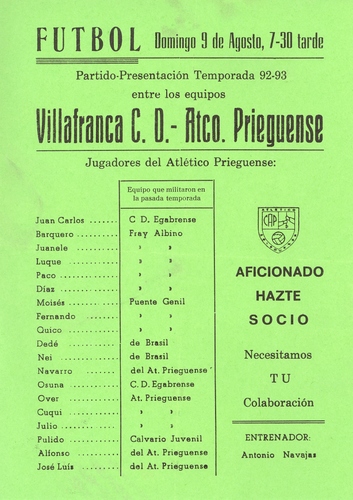 058. Fútbol, Villafranca, Atco. Prieguense