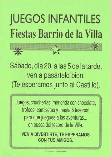 263. Fiestas Barrio de la Villa