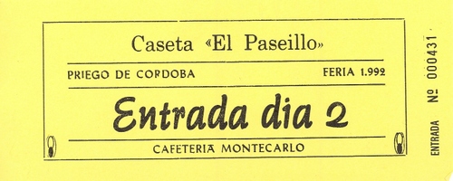 266. Caseta El Paseíllo