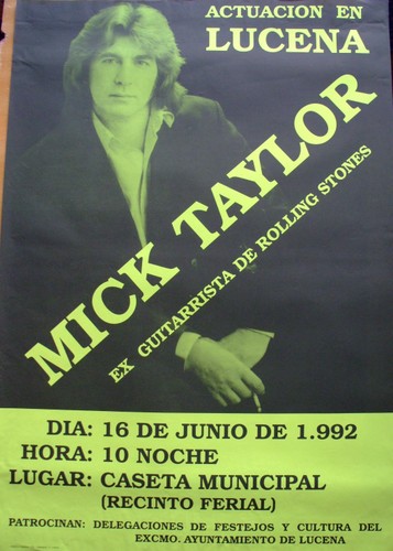 345. Actuación de Mick Taylor