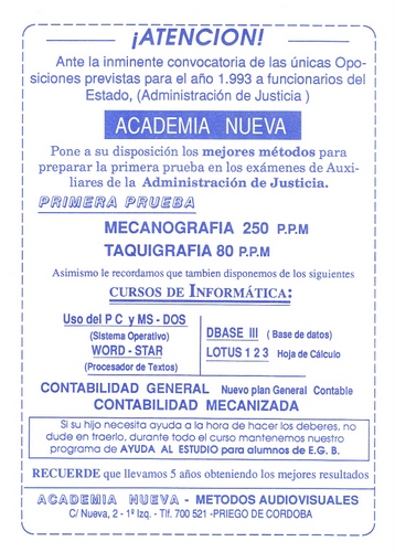 644. Academia Nueva