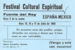 739. Festival Cultural Espiritual