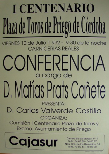 785. I Centenario de la Plaza de Toros