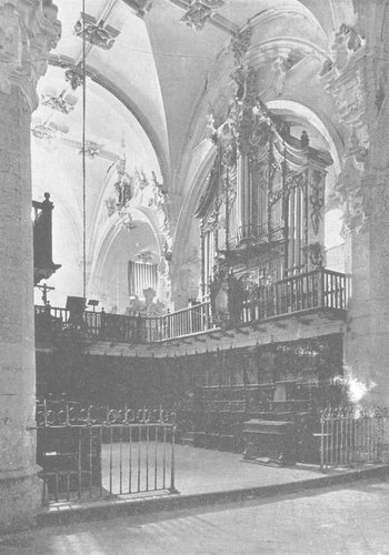 02.02.03.01. Desaparecida sillería del coro de la iglesia de la Asunción de Priego.