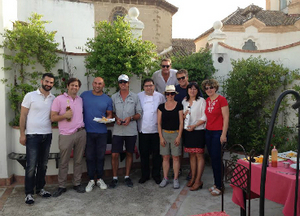 Restauradores australianos en Priego