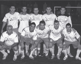 Equipo "Montajes eléctricos Carrillo", campeón del torneo "Fútbol-7".