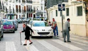 Parada de taxis. (Rafael Cobo Calmaestra).