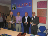 Miembros de la Asociación Cultural Adarve