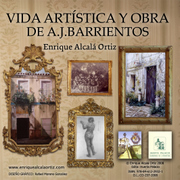 Portada del DVD "Vida artística y obras de A. J. Barrientos"