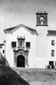 Fachada de la iglesia de San Pedro por las dÃ©cadas primeras del siglo XX.